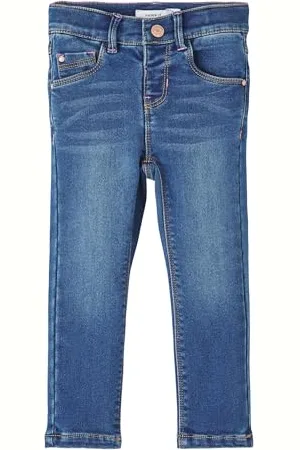 NAME IT NMFSALLI Slim Fleece Jeans 6236-AN P