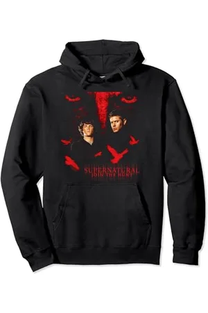 Supernatural Crow Eyes Pullover Hoodie