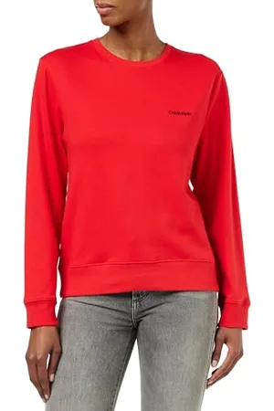 Calvin Klein Damen L/S Sweatshirt 43E 000QS7043E Pullover, , L