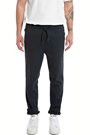 Replay Herren Hose mit Stretch, (Blau), 33W / 32L