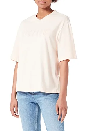 Mustang Damen Style Alina C Logo T-Shirt, , L