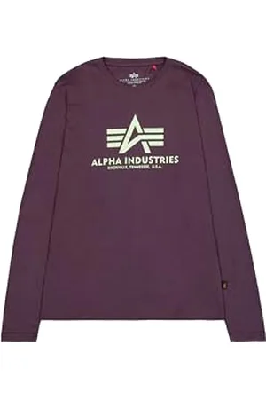 Alpha Industries Herren Basic T-LS, , XL