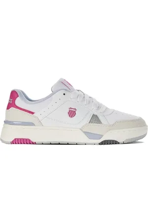 K-Swiss Damen Match Sneaker, White/Raspberry/Heather, 36 EU