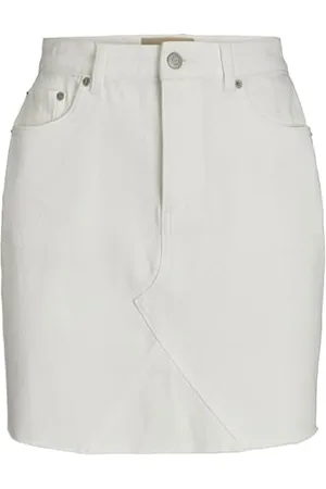 JJXX Damen JXHAZEL Short Skirt HW RH AKM Denim LN Rock, , S