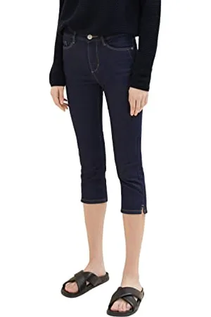 TOM TAILOR Damen Kate Capri Jeans