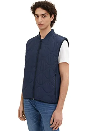 TOM TAILOR Herren Weste 1034447, , XL