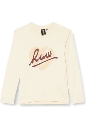 G-Star RAW Mädchen SS23007 t-Shirt ls T-Shirt, , 12 Jahre