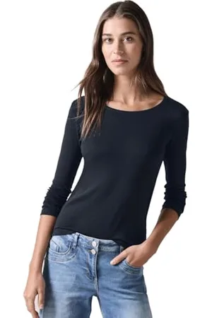 CECIL Damen B322077 Shirt Mit Rundhals, , XXL EU