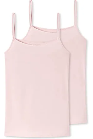 Schiesser Damen - Spaghettitop - 2er Pack (XXL Rose)