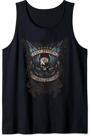 Five Finger Death Punch 5FDP - Winged Knuckles Painted Tank Top