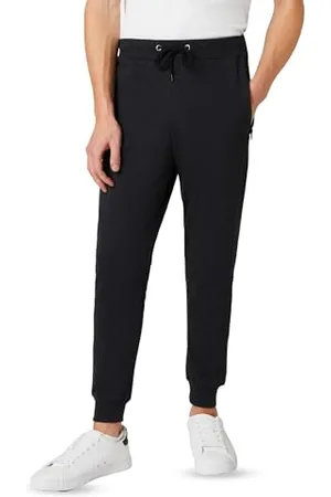 FM London Slim Fit, Jogginghose für Herren, mit Reißverschlusstaschen, ideal für Alltag und Sport, bequem, weich.