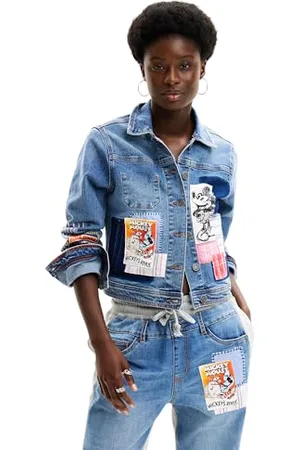 Desigual CHAQ_WALTER, 5053 DENIM MEDIUM WASH, XS