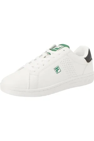 Fila Herren Crosscourt 2 NT Sneaker, White-Verdant Green, 41 EU