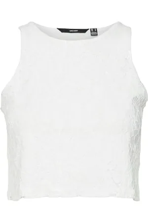 VERO MODA VMMILA SL Crop TOP JRS CE GA