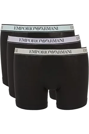 Emporio Armani Herren Stretch Cotton Core Logoband 3-Pack Boxer, , L (3er Pack)