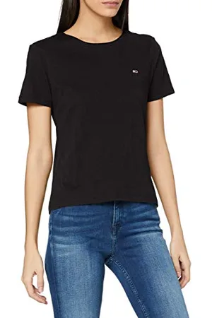 Tommy Hilfiger Tommy Hilfiger Damen TJW Slim Jersey C Neck T Shirt, , M
