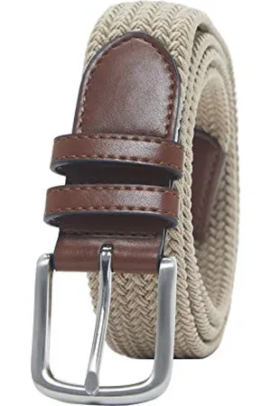 Amazon Herren Geflochtener Stretchgürtel, , 75