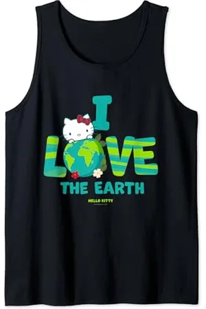 Hello Kitty I love the earth - and Friends Tank Top