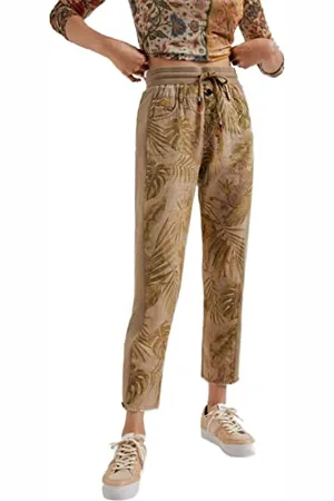 Desigual Womens Pant_Jungle Lässige Hose, , S