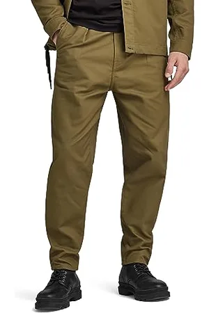 G-Star RAW Herren Unisex Pleated Chino Relaxed, , 32W / 32L