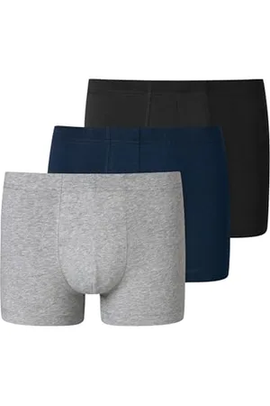 Schiesser Herren 3 PACK Unterwäsche Shorts mit weichem Bund Bio Baumwolle Multipack - 95/5 Organic, , 6/ L