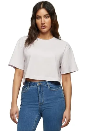 Build Your Brand Damen BY264-Ladies Short Oversized Tee T-Shirt, , 4XL