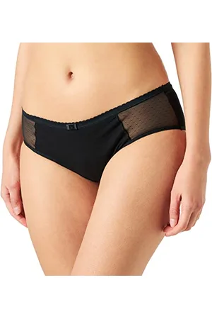 Dim Perioden Unterwäsche Waschbarer Periodenhipster Starke Blutung Protect Bio Damen x1, Black, M