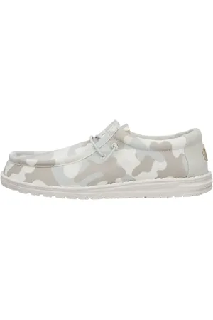 Hey dude HEYDUDE Wally Washed Camo Herren - Slip on Schuhe - Mokassin Stil, , 42