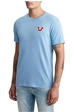 True Religion Herren Buddha-Logo, kurzärmelig T-Shirt, , L