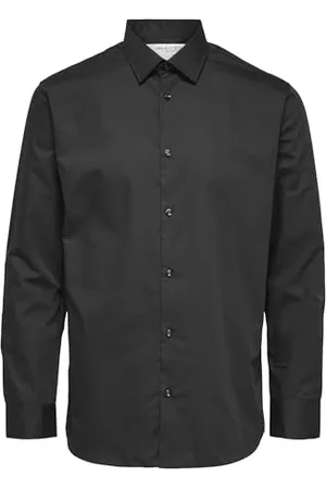SELECTED Herren Slhregethan Shirt Ls Classic B Noos Hemd, , S EU