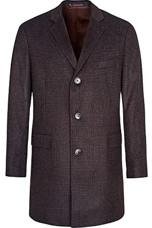 Hackett Mens W/Cash Brushed Gcheck Jacket, , 34W/32L
