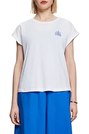 ESPRIT Damen 053EE1K334 T-Shirt, , XXS
