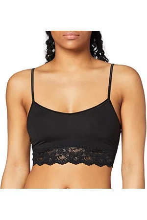 Sloggi Damen Romance Bralette Bustier, Black, 46