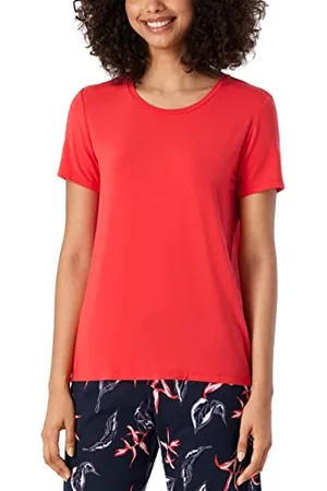 Schiesser Damen Schlafshirt kurzarm Modal - Mix + Relax