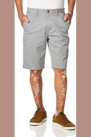 Volcom Herren Vmonty Stretch 22 Shorts, Meliert, Grau, 46