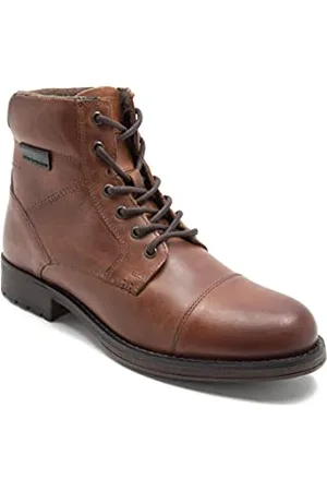 Thomas Crick Herren Hawkes Biker Boots, Brown, 41 EU