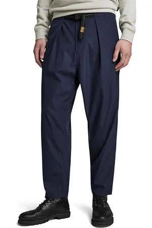 G-Star RAW Herren Pleated Chino Belt Relaxed, , 36W / 36L