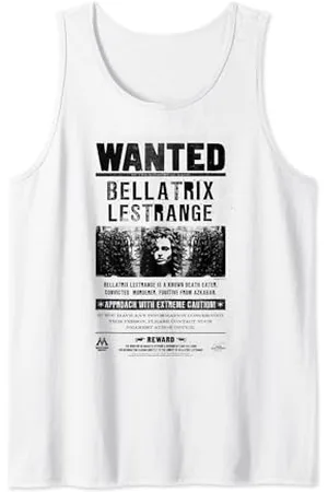 Harry Potter Bellatrix Lestrange Wanted Tank Top