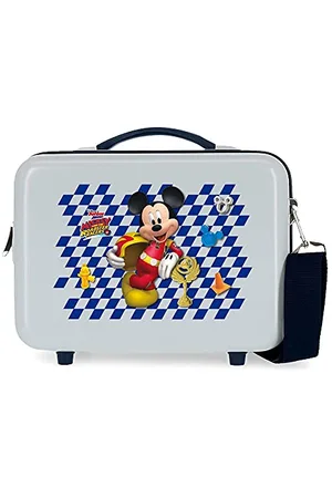 Disney Mickey Good Mood Kulturbeutel, anpassbar, mit Umhängetasche, Blau, 29 x 21 x 15 cm, starr, ABS 9,14 l