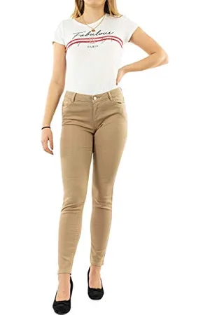 Morgan Niedrig geschnittene Skinny Jeans Chamois 40