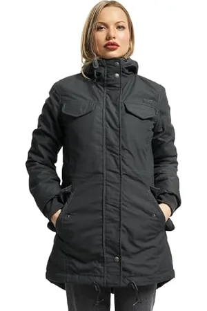 Brandit Women Marsh Lake Parka, Farbe: anthrazit, Größe: M