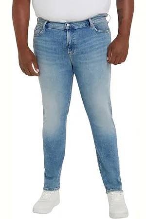 Calvin Klein Jeans Herren Jeans Skinny Plus Size, Blau (Denim Light), 40W / 32L