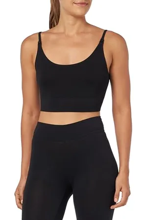 Noppies Maternity Damen Mira Seamless Nursing Rib top Trägershirt/Cami Shirt, Black-P090, X Small