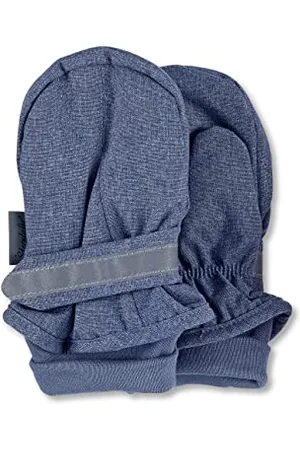 Sterntaler Fäustel für Kinder, Handschuhe, Wasserabweisend und reflektierend, Alter: 3-4 Jahre, Größe: 3, Blau