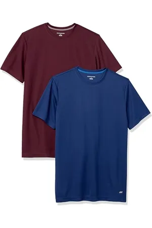 Amazon Herren Active Performance T-Shirt aus Tech-Stretch (Erhältlich In Big & Tall), 2er-Pack, , XXL