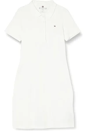Tommy Hilfiger Damen Polokleid 1985 Slim Pique Slim Fit, , M