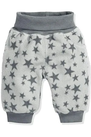 Playshoes Pumphose Fleece Sterne mit Strickbund