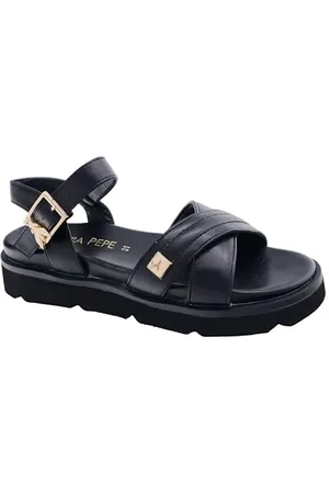 Patrizia Pepe PJ296.31_36 Sandal, Black, EU Schmal