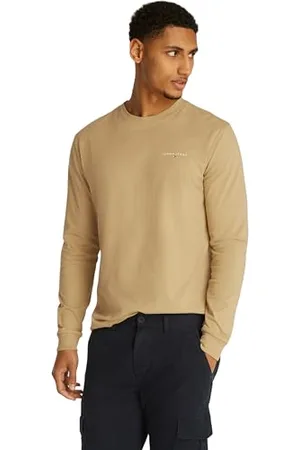 Tommy Hilfiger Herren Langarmshirt Linear Chest Slim Fit, , M