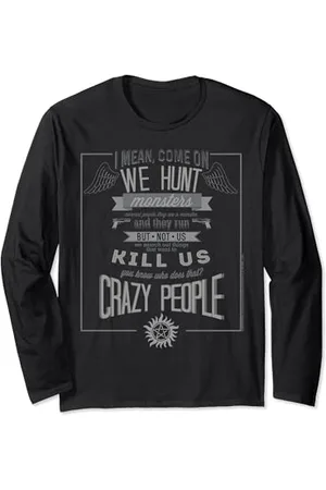 Supernatural Crazy People Langarmshirt